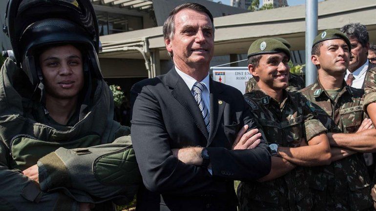 Bolsonaro descartó una intervención armada en Venezuela