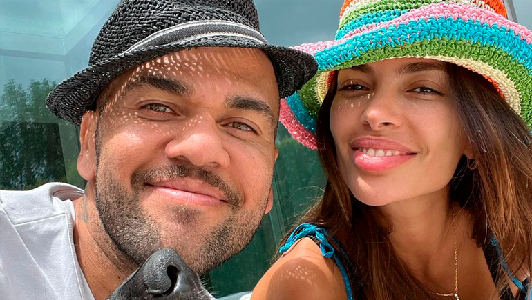 La esposa de Dani Alves anunció su separación con una desgarradora carta