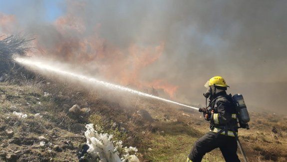 Incendio en Junín de los Andes: el fuego está controlado