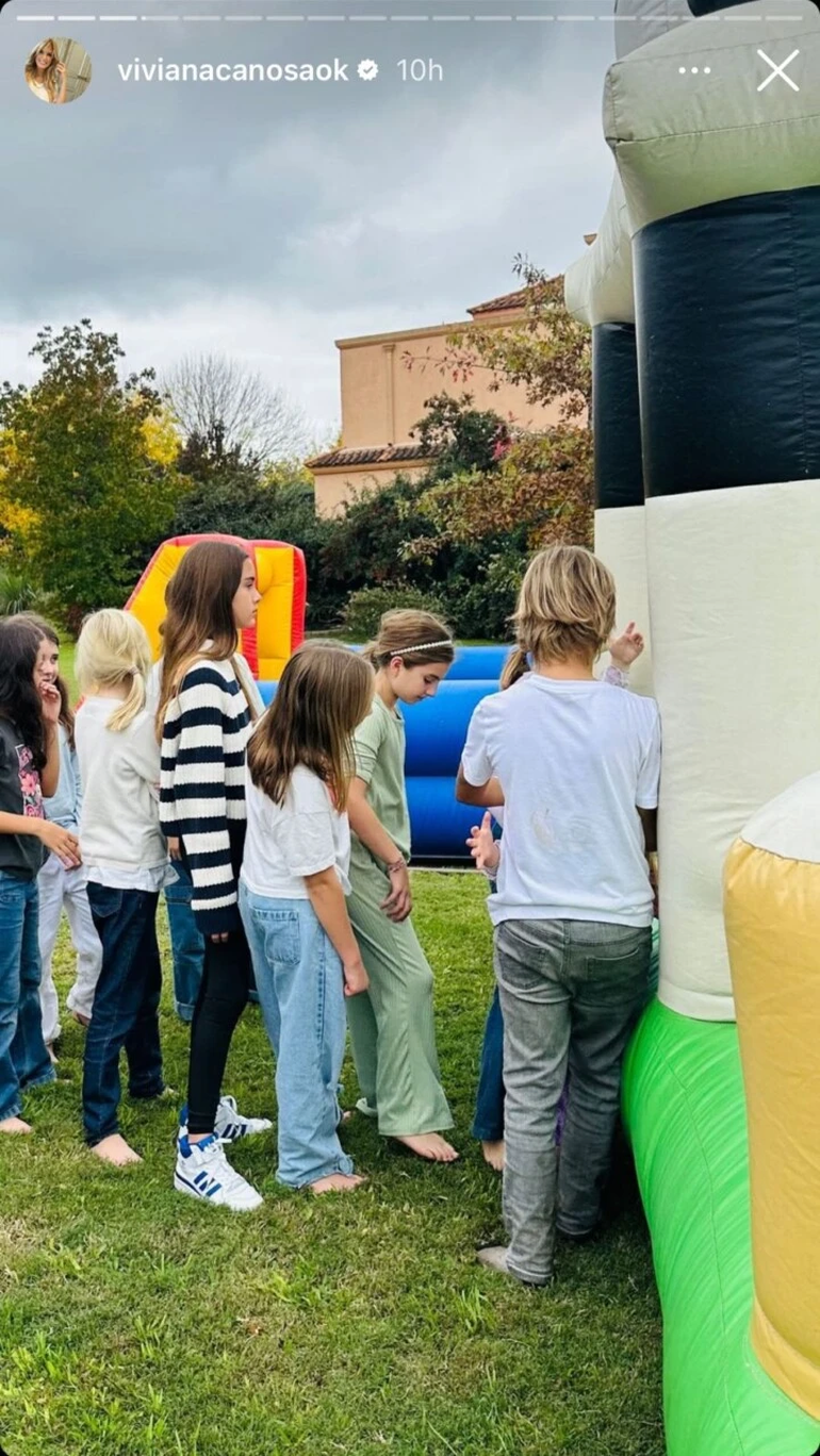 Viviana Canosa compartió imágenes del cumpleaños de su hija. Viviana Canosa compartió imágenes del cumpleaños de su hija.