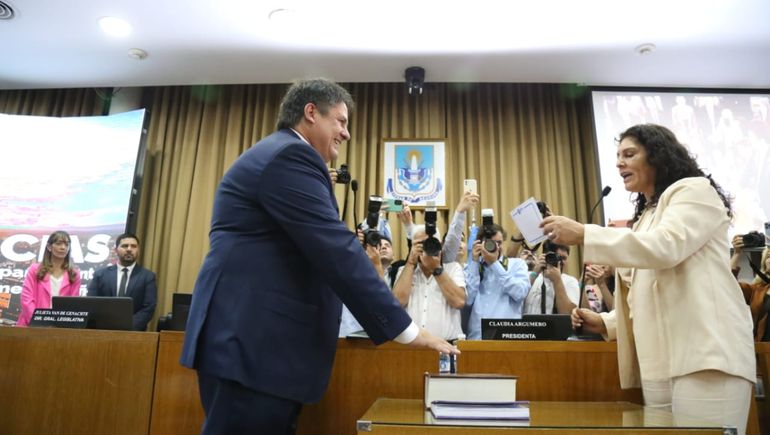 Mariano Gaido asumió su segundo mandato como intendente: los principales ejes de su discurso