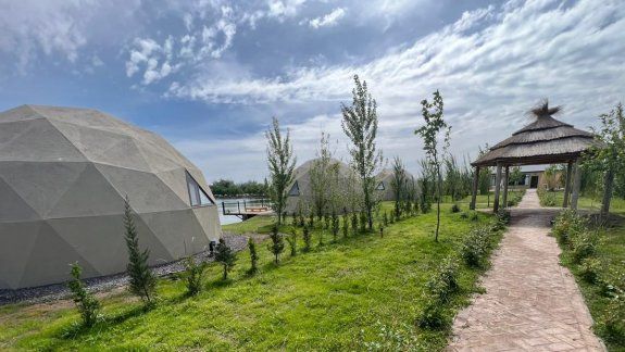 Buena Vista, glamping en Barda del Medio. Fotografía: Gentileza.