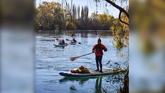 Lanzan una convocatoria para la limpieza del río Limay