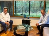 Alberto Weretilneck y Rolando Figueroa están aliados en la defensa de los recursos provinciales.