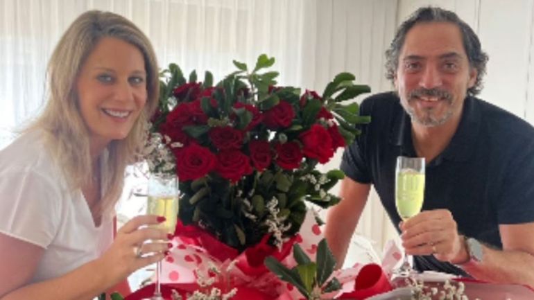 Las vacaciones de Eduardo Fort y Rocío Marengo Las vacaciones de Eduardo Fort y Rocío Marengo