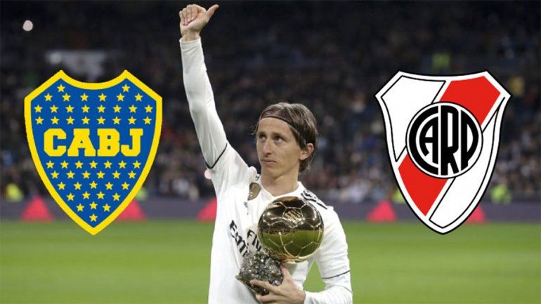 Modric prefiere a Boca antes que a River y es tendencia