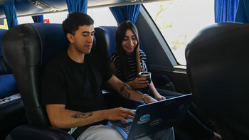 Ahora será más fácil viajar conectado en Vía Bariloche Ahora será más fácil viajar conectado en Vía Bariloche