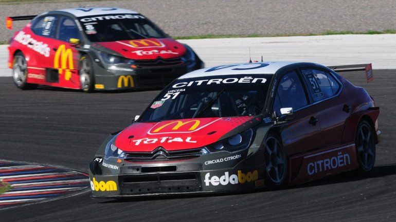 José Manuel Urcera terminó cuarto en pista