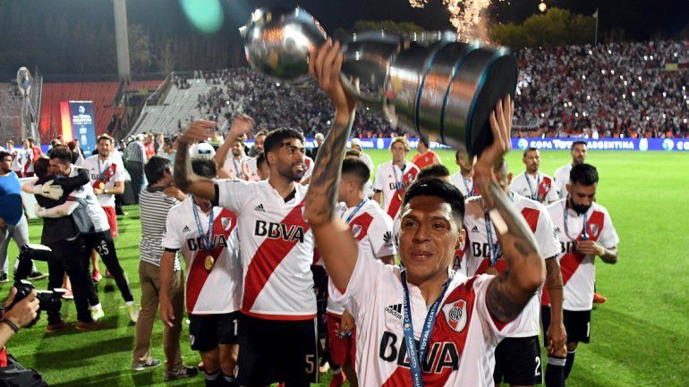 River le ganó 2 a 1 a Atlético Tucumán y se coronó otra vez en la Copa Argentina en 2019. River le ganó 2 a 1 a Atlético Tucumán y se coronó otra vez en la Copa Argentina en 2019.