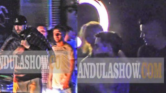 en medio de los dos partidos de la seleccion, higuain y rojo la rompieron en la noche portena