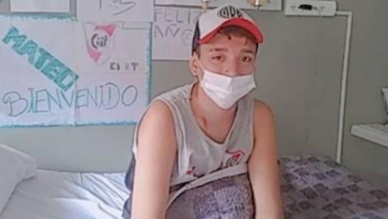 Mateo volvió a nacer luego de accidentarse en el lago Lolog