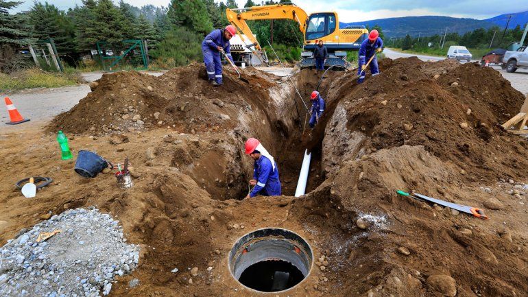 Chacra 32 estará conectado a la red cloacal en junio