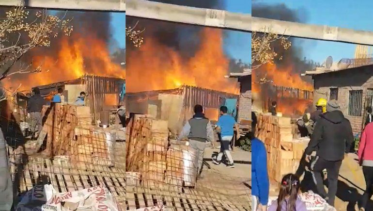 Centenario: un joven murió al incendiarse la casilla donde vivía