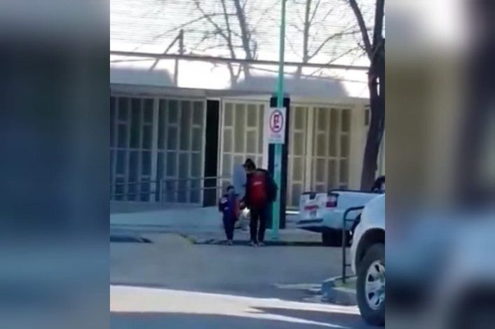 Así fue el emotivo encuentro de un papá que volvió a estar con su hijo