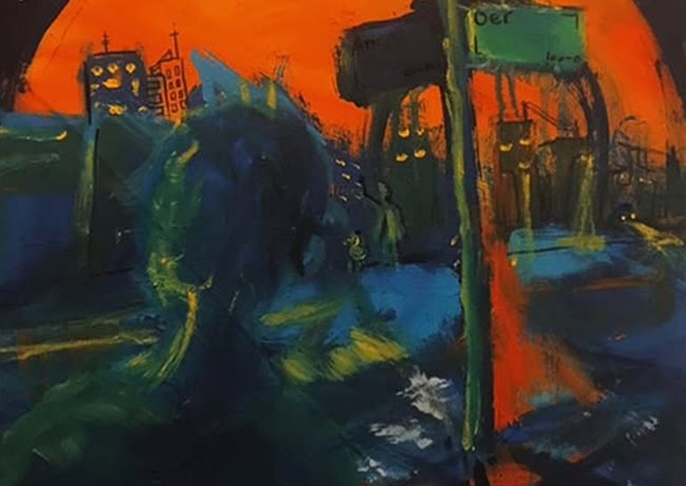 Fragmento del cuadro Luz Nocturna, del pintor de Santa Cruz Alan Williams.jpg Fragmento del cuadro Luz Nocturna, del pintor de Santa Cruz Alan Williams.jpg