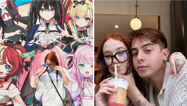 El viaje de Ángela Torres y Rusherking a Japón. El viaje de Ángela Torres y Rusherking a Japón.