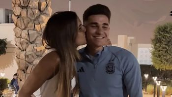 Julián Álvarez y Emilia Ferrero. Julián Álvarez y Emilia Ferrero.