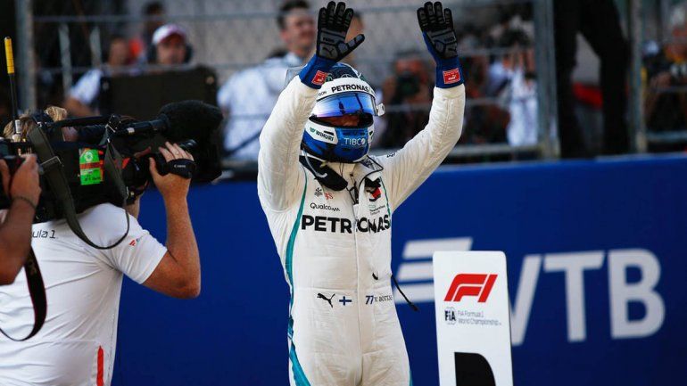 Sorpresa en Rusia: Bottas se quedó con la pole en la Fórmula Uno