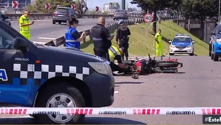 Un choque de motos en plena Panamericana dejó dos muertos