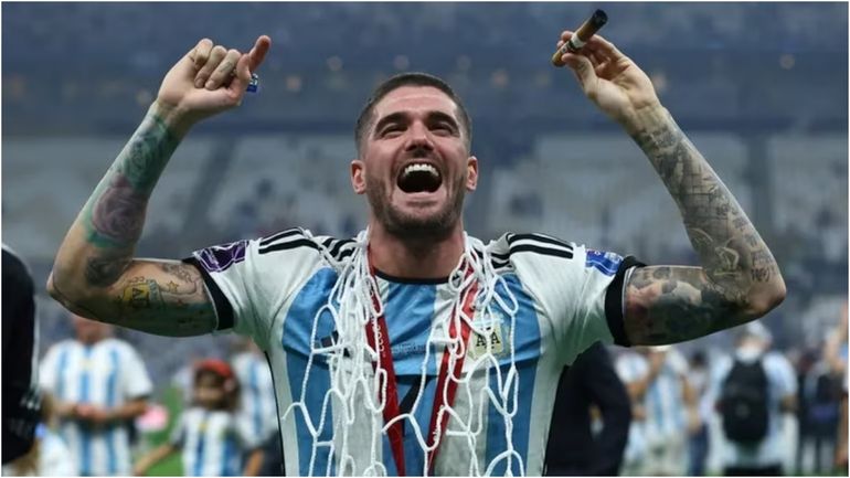 Rodrigo de Paul advirtió sobre el cambio de look al que se someterá: Más polémico