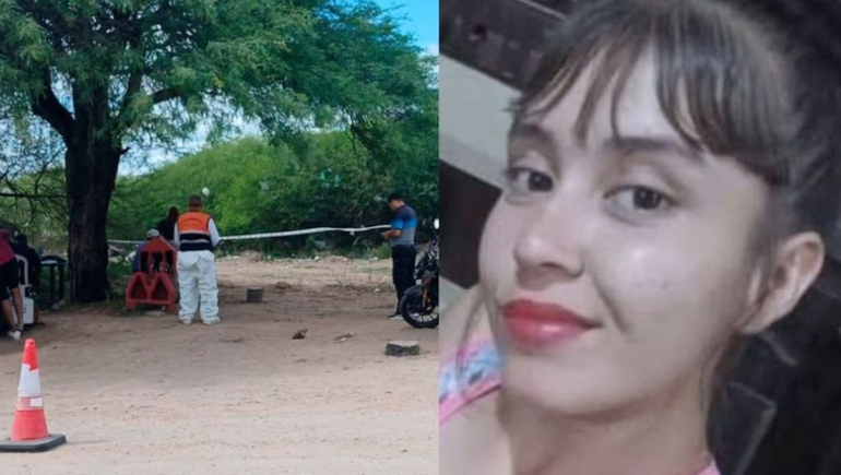 El cuerpo de la joven presentaba un golpe en la cara y rastros de sangre.