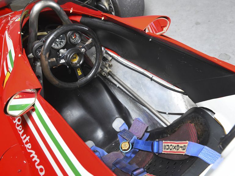 Tal como la dejó Lole: con signos de uso pero en perfecto estado de conservación, el destino quiso que la Ferrari de Reutemann no vuelva por ahora a la Argentina. Foto: Tom Hartley Jnr Tal como la dejó Lole: con signos de uso pero en perfecto estado de conservación, el destino quiso que la Ferrari de Reutemann no vuelva por ahora a la Argentina. Foto: Tom Hartley Jnr