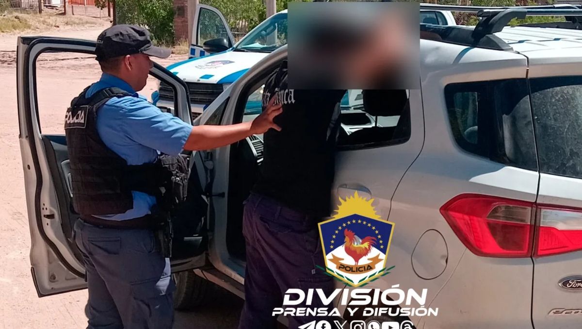 El imputado cometió un robo de cables y fue visto y delatado por vecinos de Rincón de los Sauces.