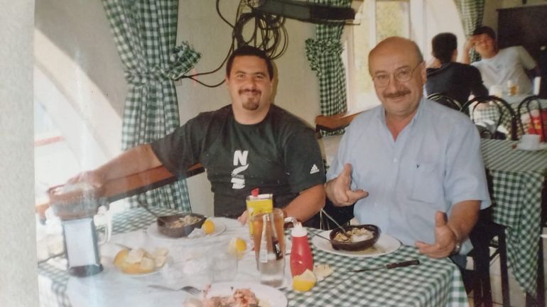 Cristian y su suegro Joel, homenajeado con el nombre del proyecto. Cristian y su suegro Joel, homenajeado con el nombre del proyecto.