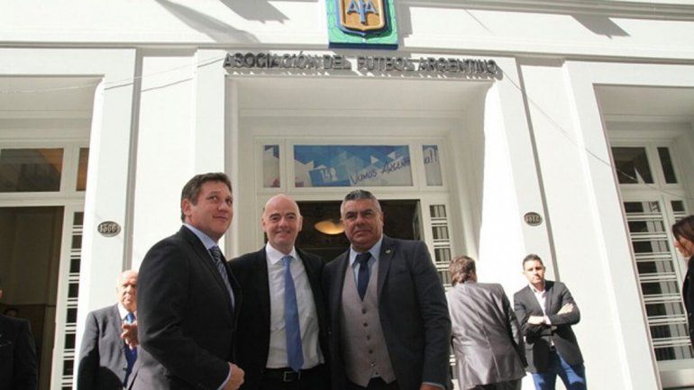 Infantino: Necesitamos una AFA fuerte