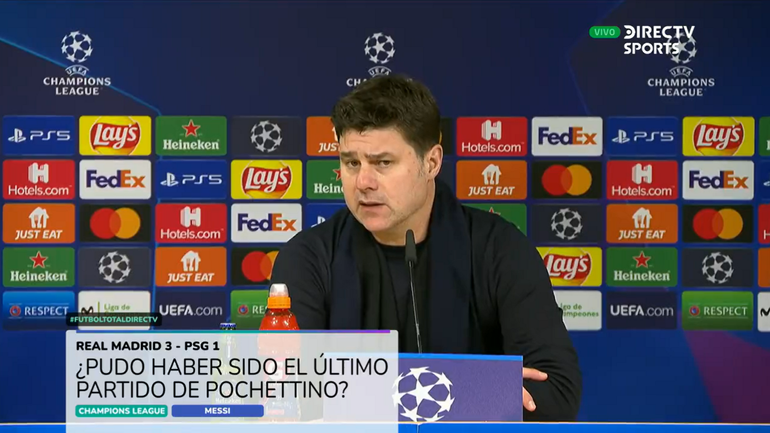Pochettino no quiso hablar sobre su futuro y responsabilizó al VAR