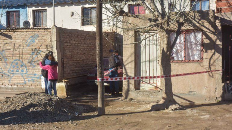El dúplex de San Lorenzo donde fue acribillada Karen de cinco balazos.