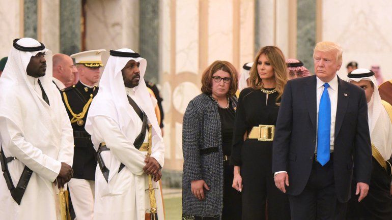 El presidente de EE.UU. inició ayer una gira por Medio Oriente y Europa.