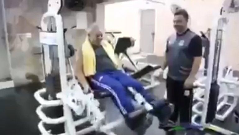 Con un video, Lula se mostró a lo Rocky antes de su liberación