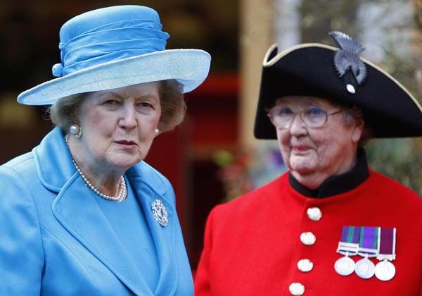 Falleció Margaret Thatcher