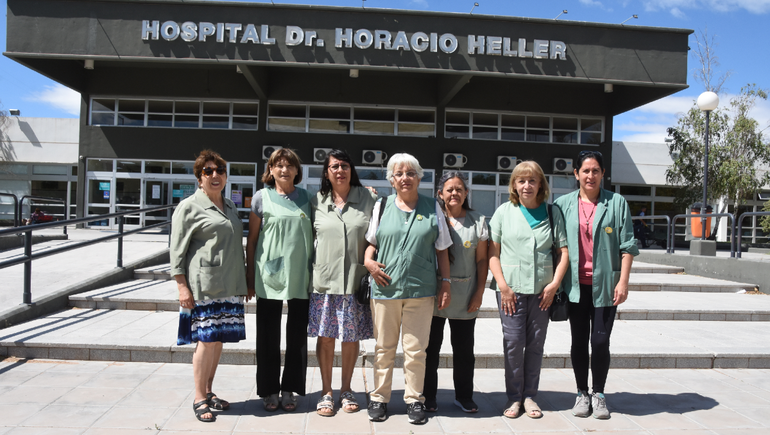 Las voluntarias que hace 25 años asisten y contienen a los enfermos