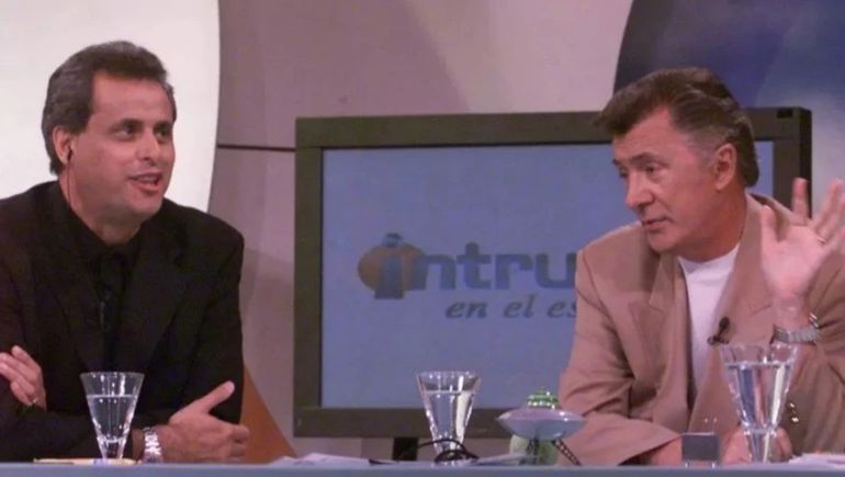 Jorge Rial en los tiempos en que acompañaba a Lucho Avilés en los comienzos de Intrusos. Jorge Rial en los tiempos en que acompañaba a Lucho Avilés en los comienzos de Intrusos.