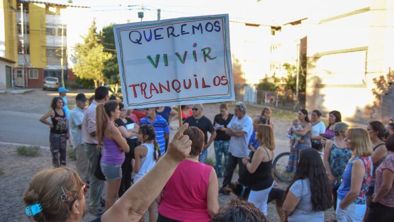 Los vecinos reclamaron a la Policía y a la Fiscalía mayor seguridad.