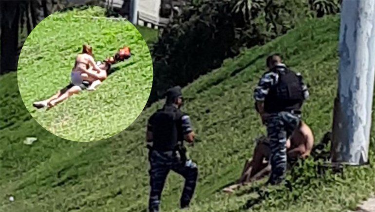 Sigue el descontrol: atraparon a una pareja teniendo sexo en la vía pública