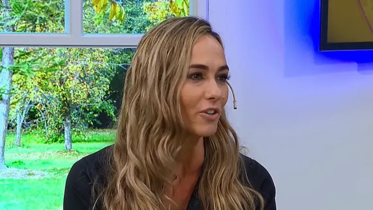 Scheffler estuvo acompañada por su familia y por Nito Artaza. Scheffler estuvo acompañada por su familia y por Nito Artaza.