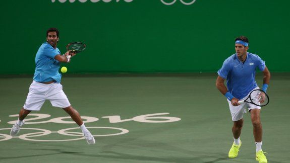 Del Potro y Machi González no pudieron en el Dobles