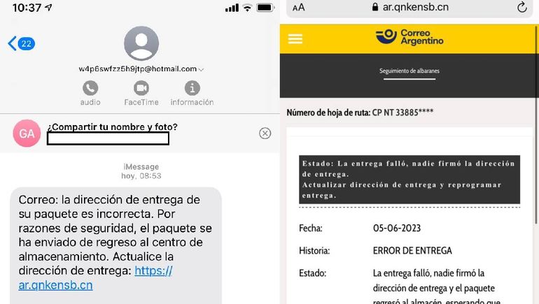 Denuncias por estafa a través de un falso empleado de Mercado Libre.