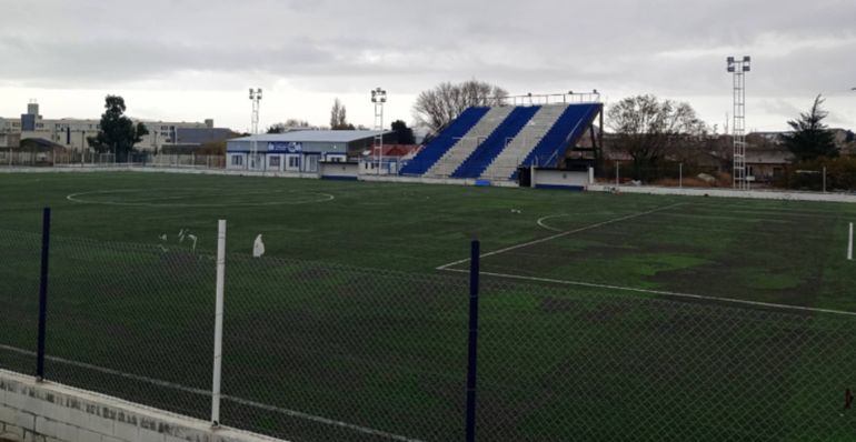 La cancha de Ferro de Comodoro Rivadavia. La cancha de Ferro de Comodoro Rivadavia. 