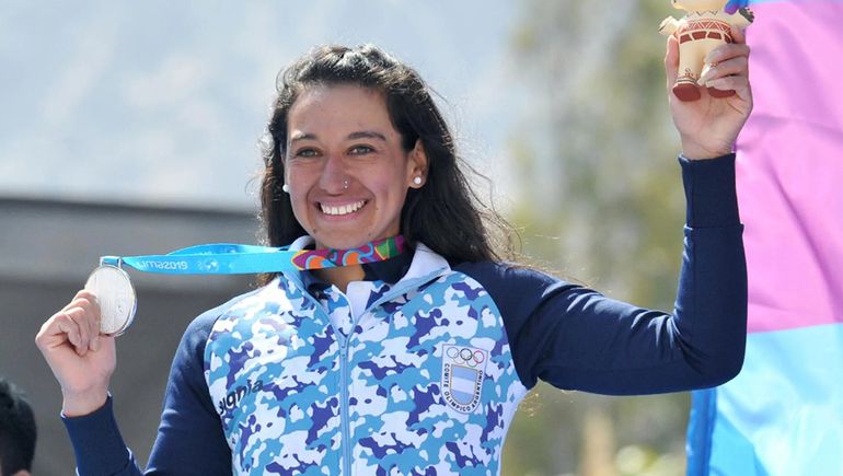 Nadia Riquelme se llevó la medalla de plata en Lima 2019.