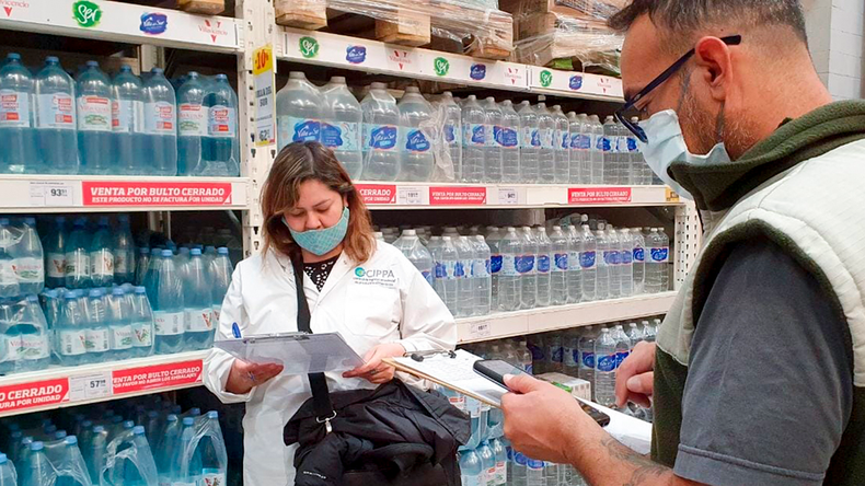 Labraron 85 multas por no respetar los precios máximos