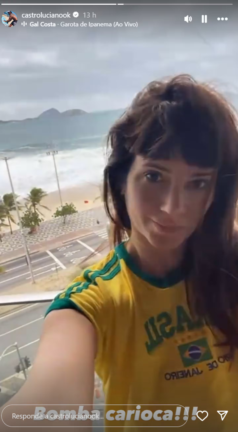 El posteo de Luciano Castro dedicado a Sabrina Rojas. El posteo de Luciano Castro dedicado a Sabrina Rojas.