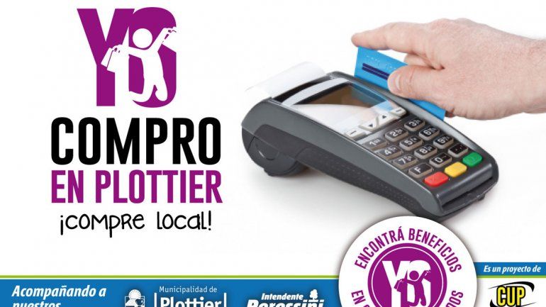 La ciudad trata de proteger a un sector importante de la economía. Yo Compro en Plottier es el nombre de la campaña de difusión que busca que los vecinos gasten la plata en la localidad.