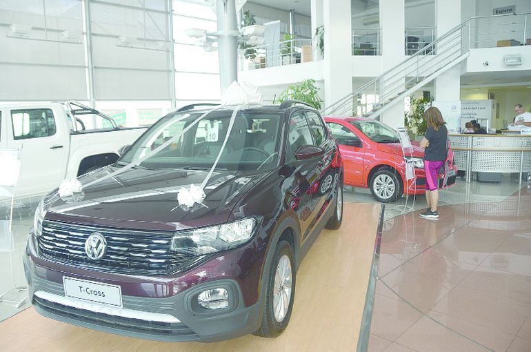 Los patentamientos siguen en alza en Neuquén. Los patentamientos siguen en alza en Neuquén.