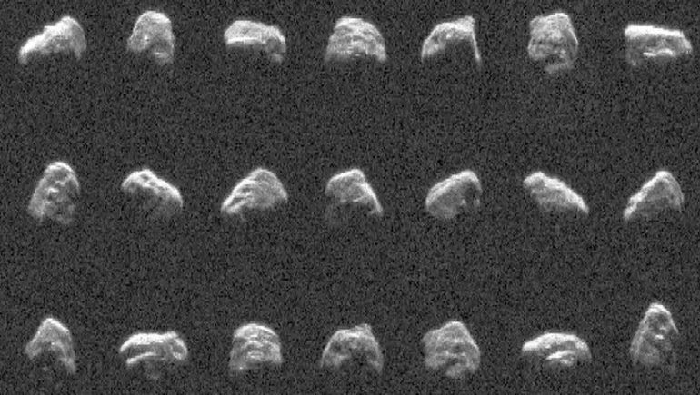 Dos asteroides rozaron la Tierra, como puede observarse en estas fotos Dos asteroides rozaron la Tierra, como puede observarse en estas fotos