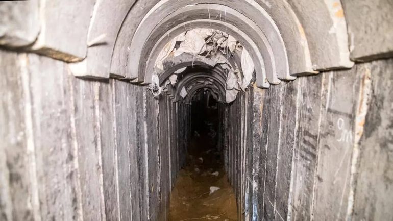 Las red de túneles ubicada en Gaza tiene 500 kilómetros. Las red de túneles ubicada en Gaza tiene 500 kilómetros.