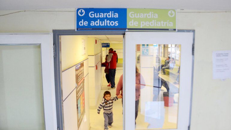 El herido fue estabilizado en la guardia del hospital Castro Rendón.